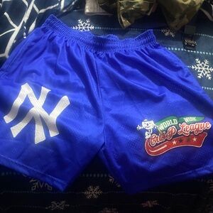 Blue Sports League Men's Shorts